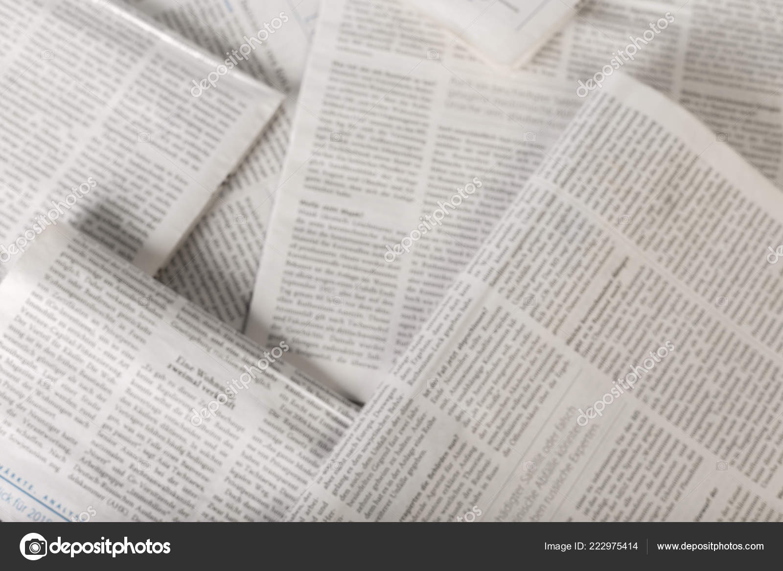 Top View Newspaper Background Stock Photo By C Fotofabrika
