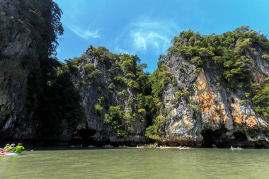 tropikal deniz manzara doğal görünümü