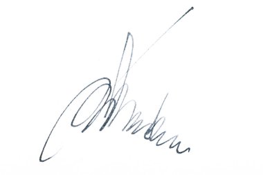 Özet satırları beyaz kağıda izole