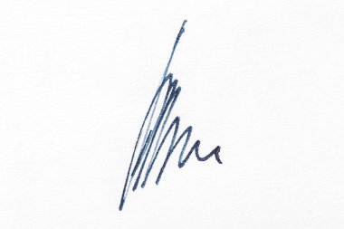 Özet satırları beyaz kağıda izole