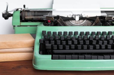 Antika daktilo. Vintage Daktilo Makinesi