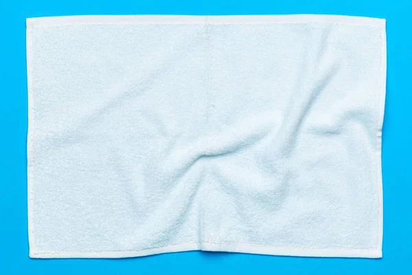 Top View Spa Towels Colorful Background — Stock Photo, Image