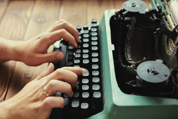 Antique Typewriter. Vintage Typewriter Machine