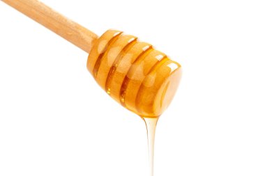 ahşap drizzler beyaz arka plan üzerinde izole ile tatlım