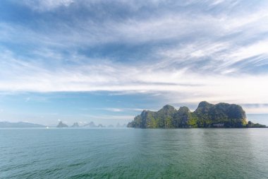 tropikal deniz manzara doğal görünümü