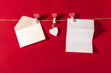 mutlu sevgililer günü arka plan kopya alanı ile