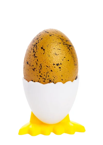 그린된 부활절 달걀에 클로즈업 — 스톡 사진