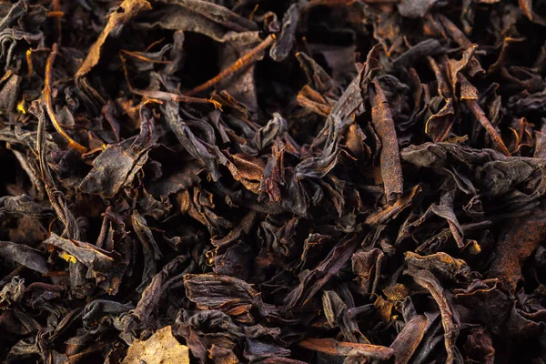 Close Dry Tea Leaves — Stock Photo, Image