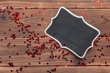 mutlu sevgililer günü arka plan kopya alanı ile
