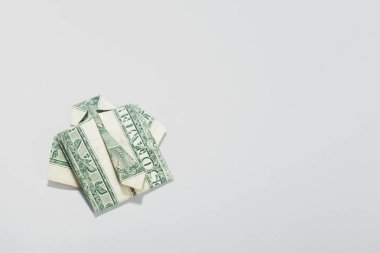 origami kağıt renkli arka plan üzerinde yakın çekim