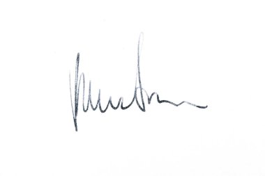 Özet satırları beyaz kağıda izole