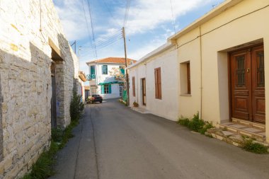 Avrupa'nın eski bir şehir sokak sahne