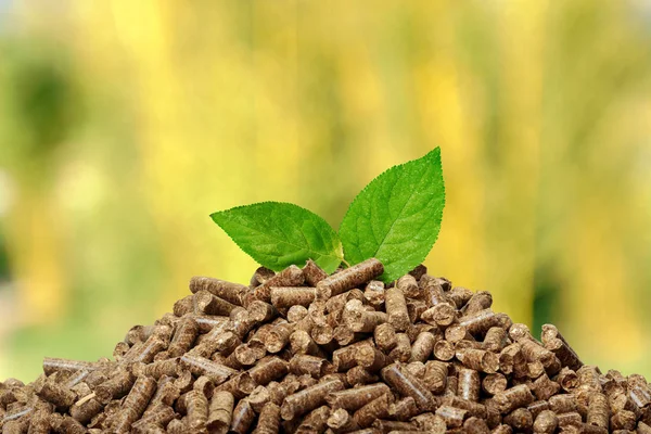 Pellet Auf Dem Tisch Hintergrund — Stockfoto