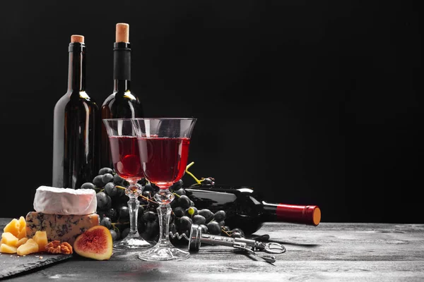 Вино Сыр Столе — стоковое фото