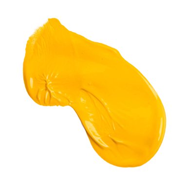 boya fırça dokusu üzerinde beyaz izole