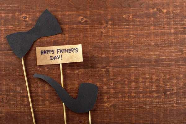 Close up of fathers day gift, holiday concept