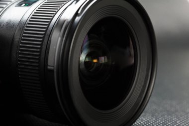 ayrıntılarda modern Dijital Slr fotoğraf makinesinin yakın çekim 