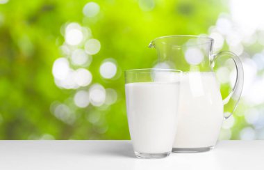 süt ve yeşil alanı