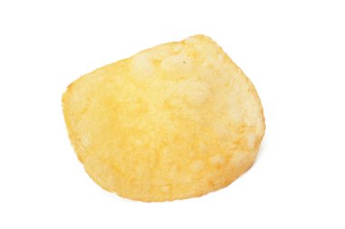 Beyaz üzerinde izole patates cipsi