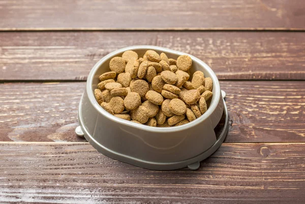 Comida Seca Saludable Para Perros Gatos —  Fotos de Stock