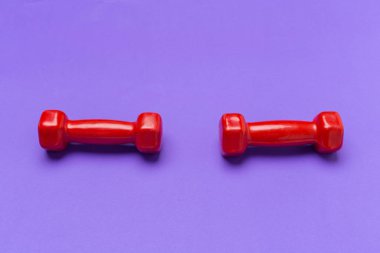 renk arka plan, spor kavramı üzerinde halter  