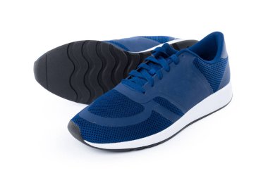 Beyaz bir arka plan üzerinde izole spor ayakkabı.