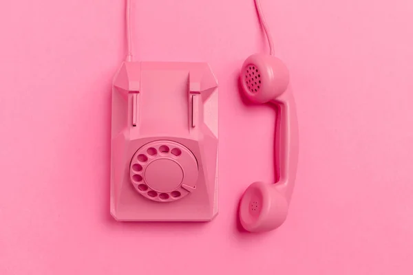 Vintage Telefon Kolor Tła — Zdjęcie stockowe