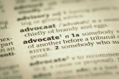 Kelimenin sözlük arka plan üzerinde Kapat