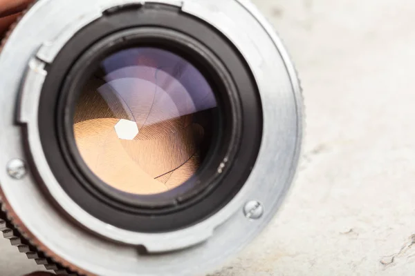 Camera Lens Close — Stock Photo, Image