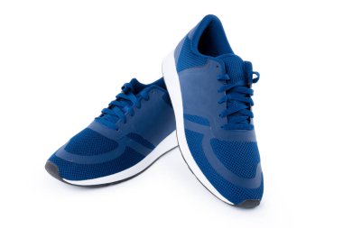 Beyaz bir arka plan üzerinde izole spor ayakkabı.