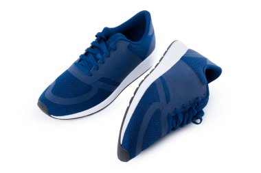 Beyaz bir arka plan üzerinde izole spor ayakkabı.