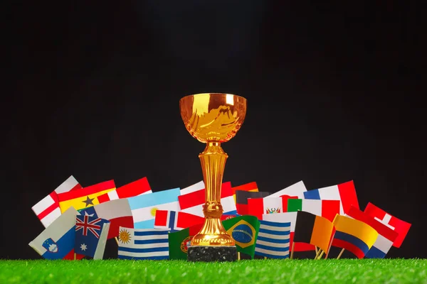 World Cup Russia 2018 Background Close — Stock Photo, Image