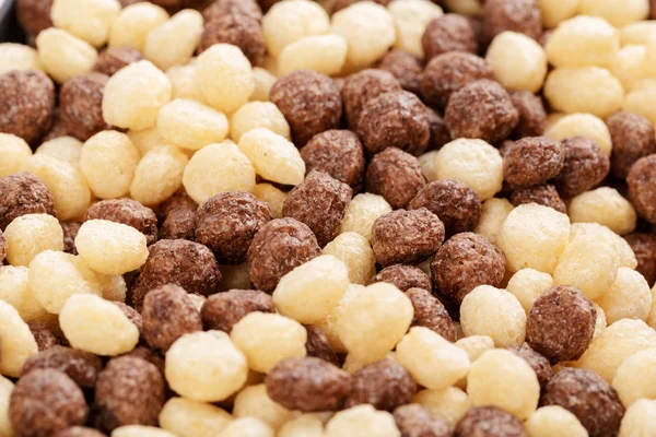 Cereal balls for breakfast background