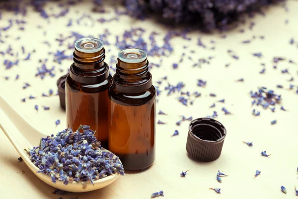 lavender body care products. Aromatherapy, spa and natural healthcare concept