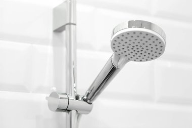 duş arka plan üzerinde yakın çekim, yakın çekim