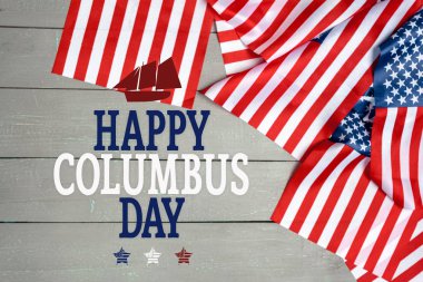 Mutlu bayram günü afiş, Amerikan vatansever arka plan