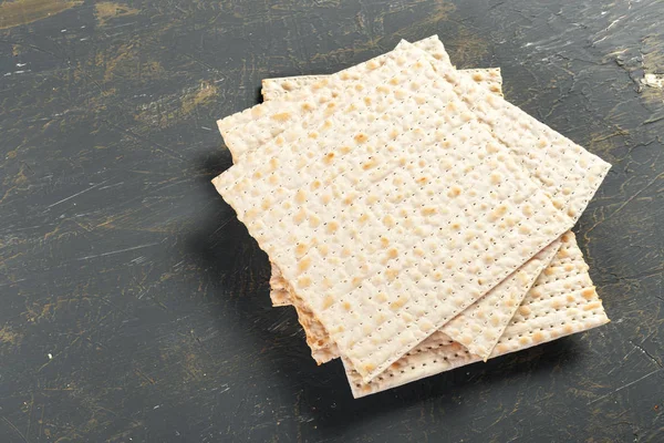 Páscoa Tradicional Judaica Pão Matzo — Fotografia de Stock
