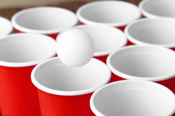 College party sport beer pong