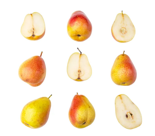Mogna Päron Frukter Hälsosamt Ätande — Stockfoto