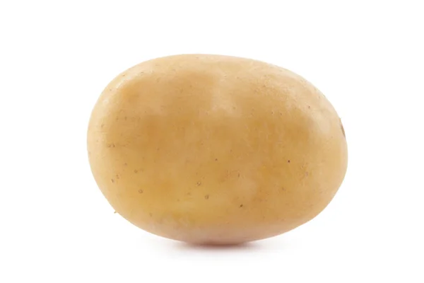 Zbliżenie Ziemniak Białym Tle — Zdjęcie stockowe
