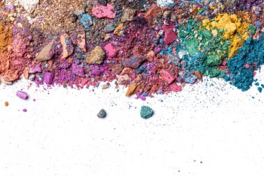 Beyaz arka plan üzerinde izole renkli kaptırdın.