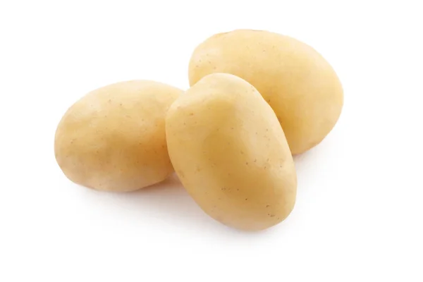 Patatesler Beyaz Arkaplanda Izole — Stok fotoğraf