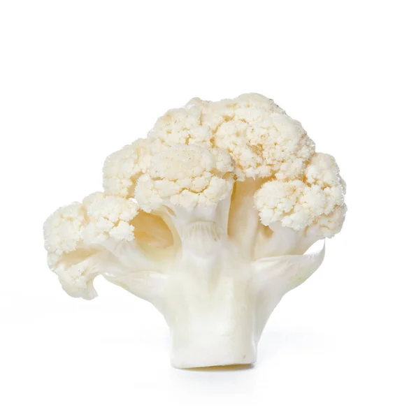 Cauliflower Piece Isolated White — Stock Photo, Image