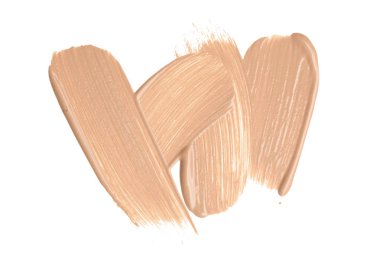 Beyaz zemin üzerine sıvı temel lekeleri