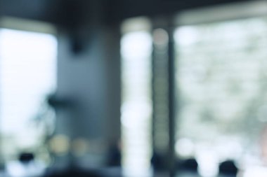 Ofis iç mekan bulanık