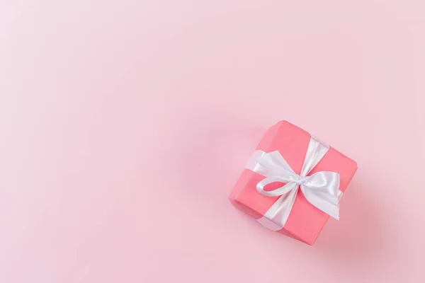 Boîtes Cadeaux Sur Fond Couleur Décorations Noël — Photo