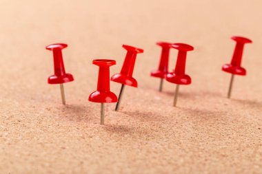 Arka plan ve renkli pinler için PIN Yönetim Kurulu dokusu