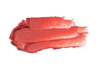 Beyaz arka plan üzerinde izole renkli ruj