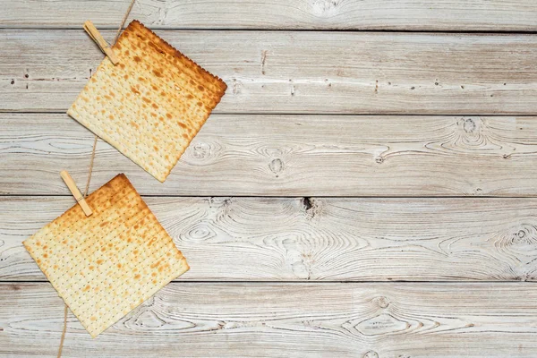Židovské Tradiční Chléb Macesy Pesach — Stock fotografie