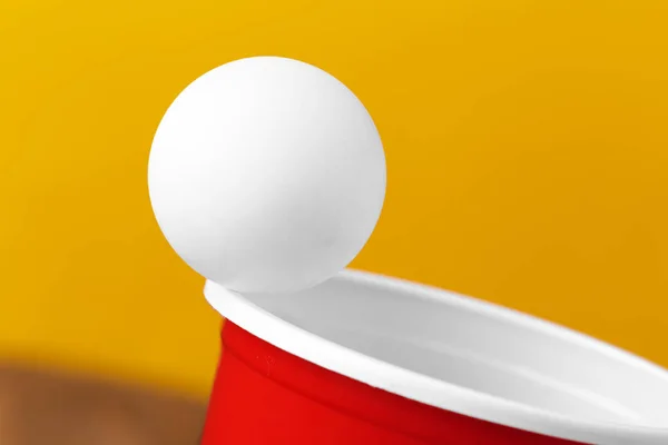 College Party Sport Birra Pong — Foto Stock